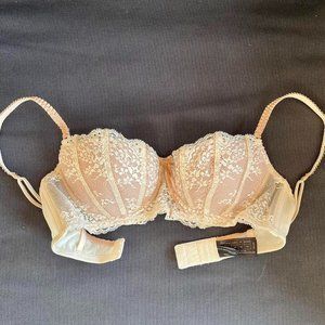 Elle Macpherson Women's Cream and Tan Bra